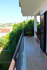 Balkón alebo terasa v ubytovaní Apartment Pixel