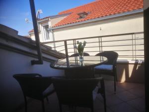 Balkón alebo terasa v ubytovaní Palladium City Center Apartments