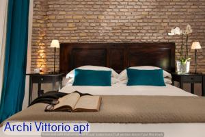 Corso Vittorio Apartments 객실 침대
