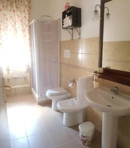 Koupelna v ubytování B&B Kalinìkta