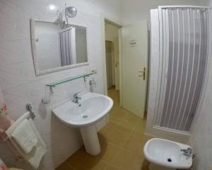 Koupelna v ubytování B&B Kalinìkta
