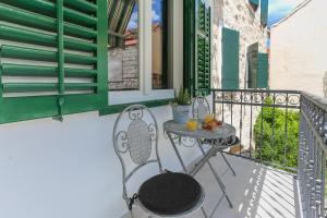 Balkón nebo terasa v ubytování Luxury Rooms Dino