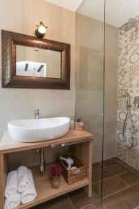Koupelna v ubytování Luxury Rooms Dino