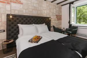 Postel nebo postele na pokoji v ubytování Luxury Rooms Dino