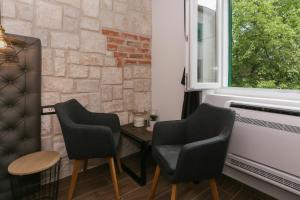 Posezení v ubytování Luxury Rooms Dino