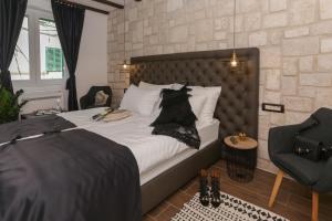 Postel nebo postele na pokoji v ubytování Luxury Rooms Dino