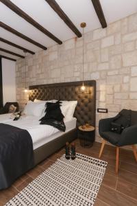 Postel nebo postele na pokoji v ubytování Luxury Rooms Dino