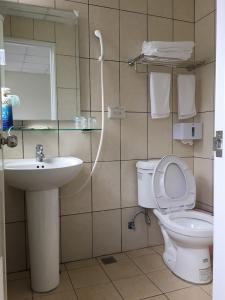 Koupelna v ubytování Fu Hwa Homestay