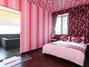 Letto o letti in una camera di Courier Station