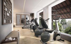 Fitness centrum a/nebo fitness zařízení v ubytování Raya Heritage - SHA Plus
