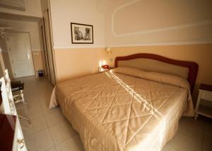 Postel nebo postele na pokoji v ubytování Hotel Gran Duca