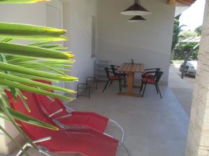 Patio nebo venkovní prostory v ubytování Apartments Skalin