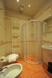 Koupelna v ubytování B&B Il Seminario