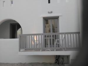 Balkón nebo terasa v ubytování Magic View II Agia Anna