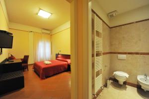 Koupelna v ubytování B&B Il Seminario