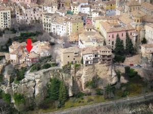 Pohľad z vtáčej perspektívy na ubytovanie Apartamentos San Martin