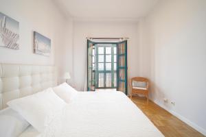 Postel nebo postele na pokoji v ubytování Balcon al Cantabrico