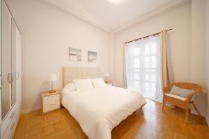 Postel nebo postele na pokoji v ubytování Balcon al Cantabrico