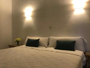 Postel nebo postele na pokoji v ubytování Casa Piscina