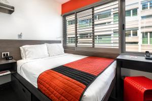 Ein Bett oder Betten in einem Zimmer der Unterkunft Pod Brooklyn