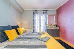 Posteľ alebo postele v izbe v ubytovaní Apartment 3 Sisters