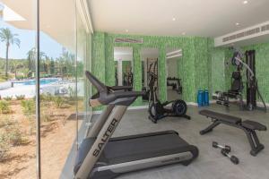 Fitness centrum a/nebo fitness zařízení v ubytování HM Martinique
