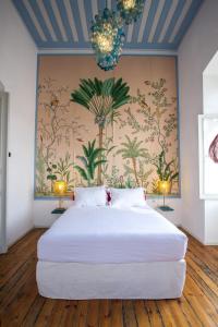 Postel nebo postele na pokoji v ubytování Villa Clara Leros