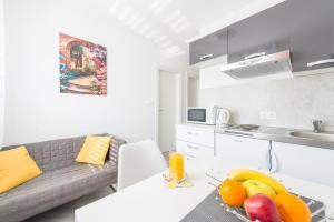 Kuchyň nebo kuchyňský kout v ubytování Guesthouse Pezo