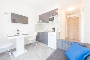 Kuchyň nebo kuchyňský kout v ubytování Guesthouse Pezo