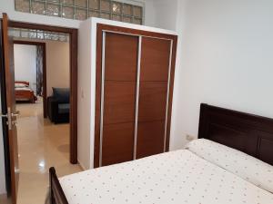 Postel nebo postele na pokoji v ubytování Appartement au Centre de Martil