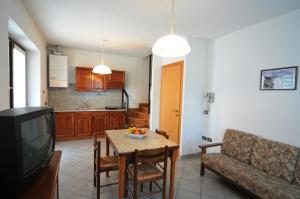 Kuchyň nebo kuchyňský kout v ubytování Residence Cirese