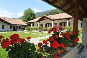 Zahrada ubytování Residence Cirese