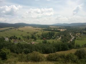 Príroda v okolí chaty v prírode