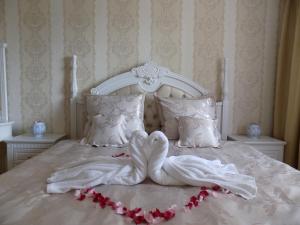 Posteľ alebo postele v izbe v ubytovaní Resort Erich