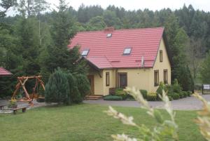 Budynek, w którym mieści się domek letniskowy