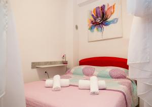 Кровать или кровати в номере Studio apartman Mima