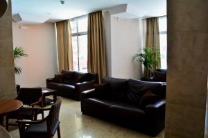 Posezení v ubytování Hotel L'Escala