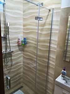 Koupelna v ubytování Hostel Poslon