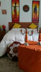 A seating area at Villa Loriand