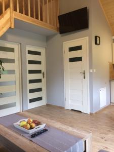 Μια τηλεόραση ή/και κέντρο ψυχαγωγίας στο Domki U Moniki