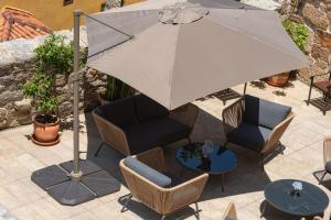 Patio nebo venkovní prostory v ubytování Pazo de Esposende