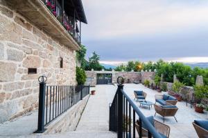 Balkón nebo terasa v ubytování Pazo de Esposende