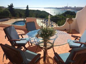 
A balcony or terrace at Villa Algama - Ocean View, Beach, Golf
