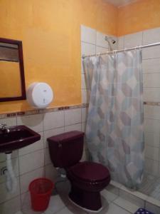 Ванна кімната в Hospedaje El Viajero Antigua