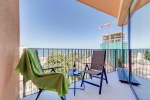 Balkón alebo terasa v ubytovaní Apartamenty Horyzont SeaView by Rent like home