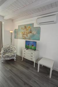 TV a/nebo společenská místnost v ubytování Angels'Home