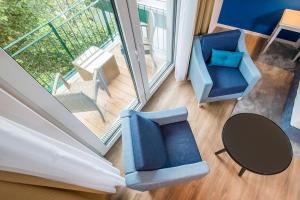 Posezení v ubytování Boutique-Hotel Zur alten Post