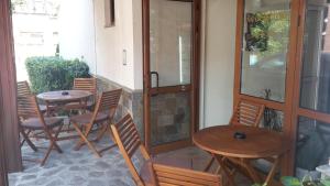 Patio nebo venkovní prostory v ubytování Family hotel Apolon