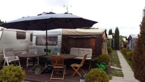 Zahrada ubytování Caravans Magda