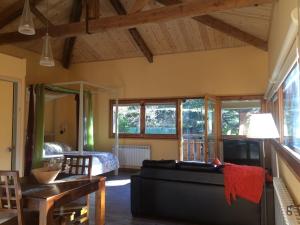 Posedenie v ubytovaní Els Apartaments del bosc